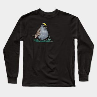 Golden-crowned Sparrow Long Sleeve T-Shirt